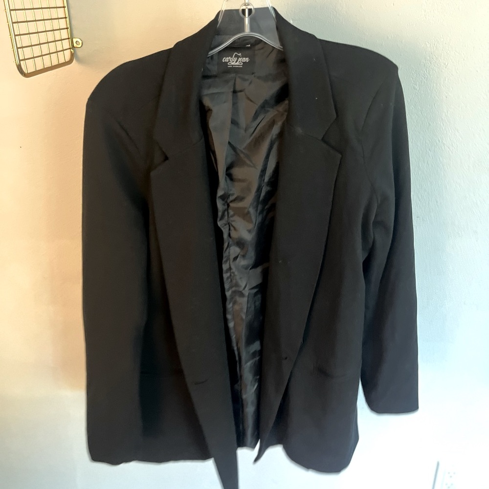 Black Carly Jean Los Angeles “Elyse” Blazer